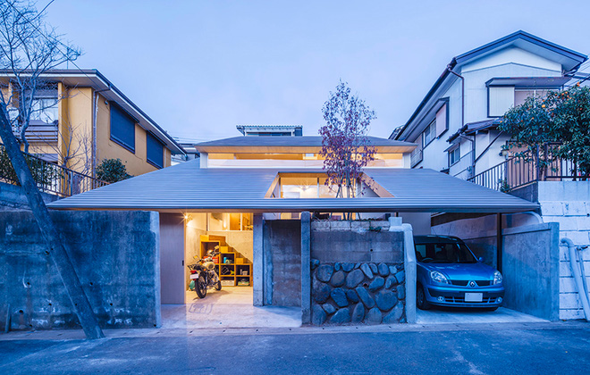 Thiet ke noi that BelDecor vn dog architect the roof and old wall house japan designboom 02 1504582243575