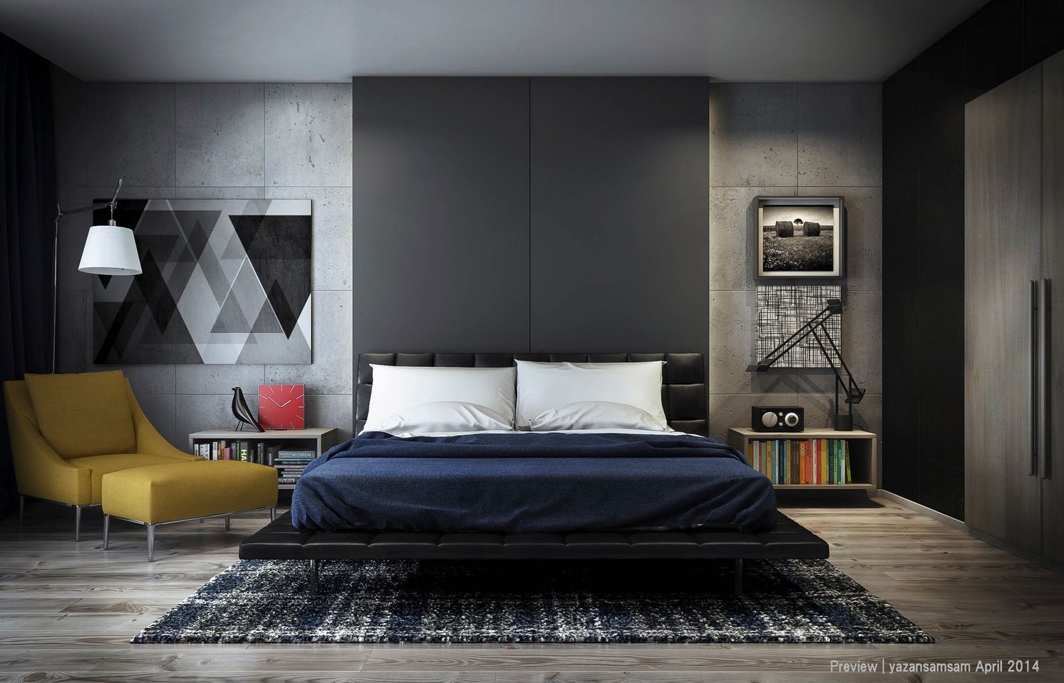 bedroom-art-and-lighting