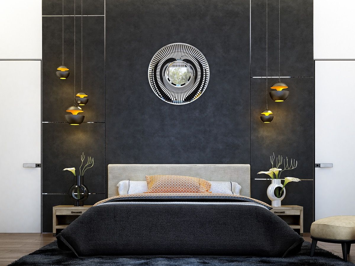 black-accent-wall-design
