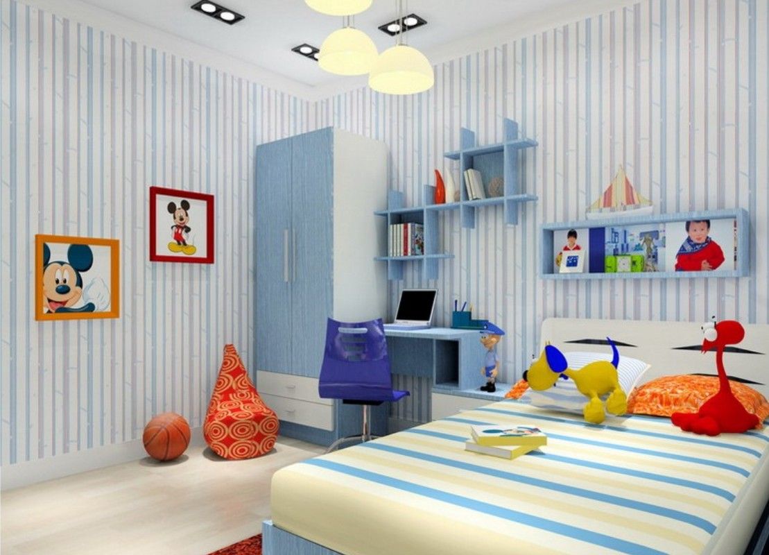 Thiet ke noi that BelDecor vn cartoon living room kids bedroom cartoon fbc39966de47e39f